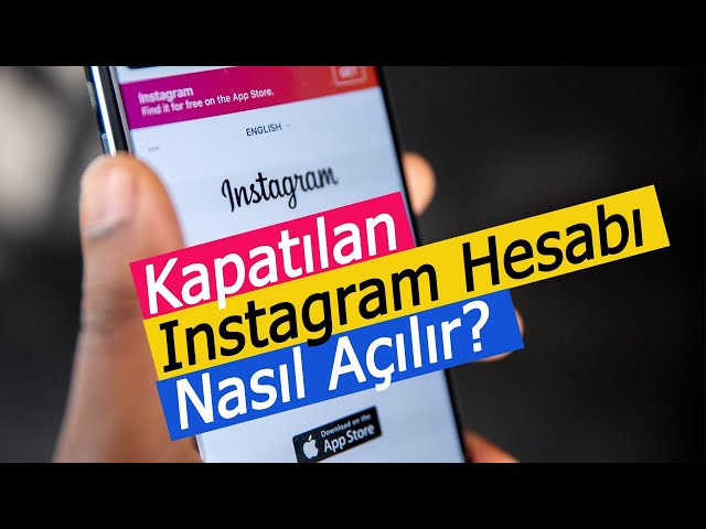 Kapanan Instagram Hesabı Nasıl Açılır? (2026 Güncel Formlar)
